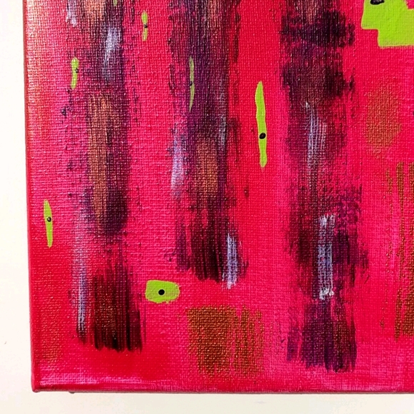 Original art abstract painting bright and beautiful! - Picture 5 of 11